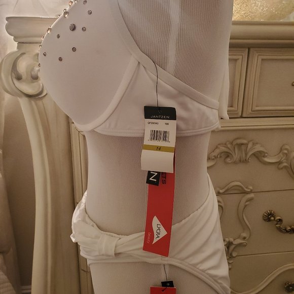 White Jeweled Bikini - Picture 2 of 3